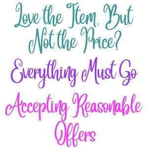 PLEASE MAKE AN OFFER